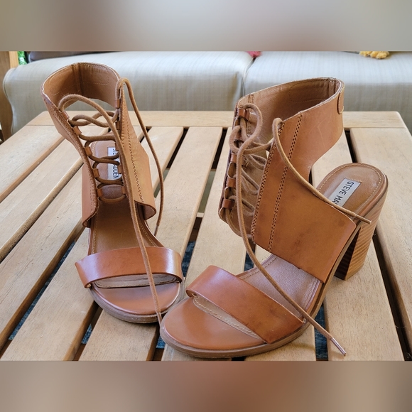 Steve Madden Nanno block sandals - Picture 2 of 8